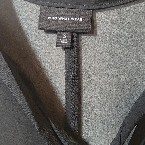 Who What Wear Black Maxi Dress - Picture 5 of 6